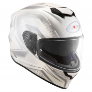 Casco integrale moto Suomy Stellar Shade helmet casque white grey pinlock