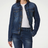 GIACCA PMJ JEANS LUCY DONNA MOTO SCOOTER CERTIFICATA AA BLU